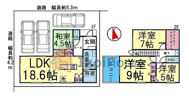 ●年中無休：当日予約可●家族で使用できるファミリークローゼット完備で収納豊富！