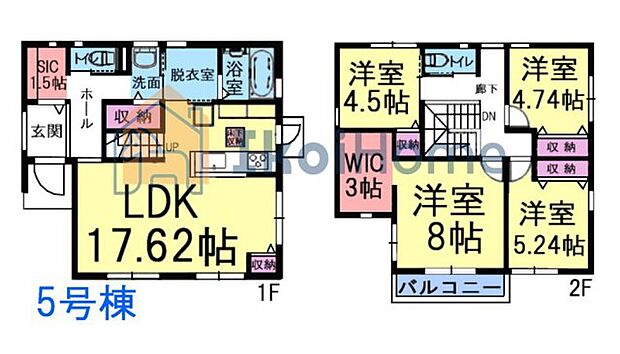 おしゃれな内装で設備充実のお家です!カップボード標準装備で便利です!
