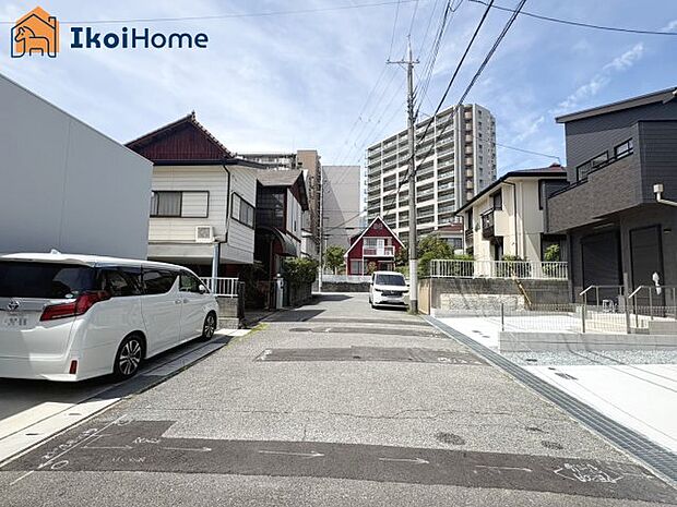 【ホームページに現地動画掲載中】●年中無休：当日予約可●前面道路は幅員約6.5m、交通量少なめで安心