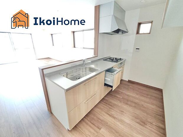 【キッチン】【ホームページに現地動画掲載中】●年中無休:当日予約可●食洗機付きのキッチンになります。