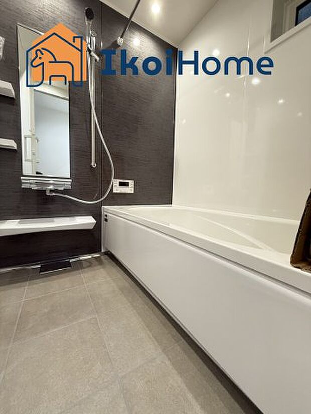 【風呂】【ホームページに現地動画掲載中】●年中無休:当日予約可●1坪タイプの広々したユニットバスになります。