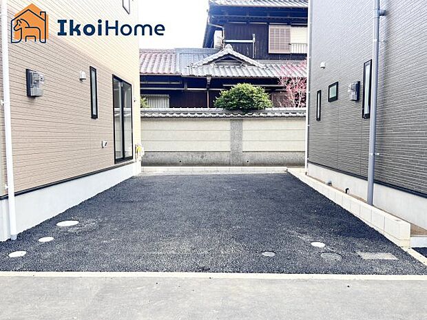 【外観】【ホームページに現地動画掲載中】●年中無休:当日予約可●お車縦列で2台駐車可能!整備された歩道あり