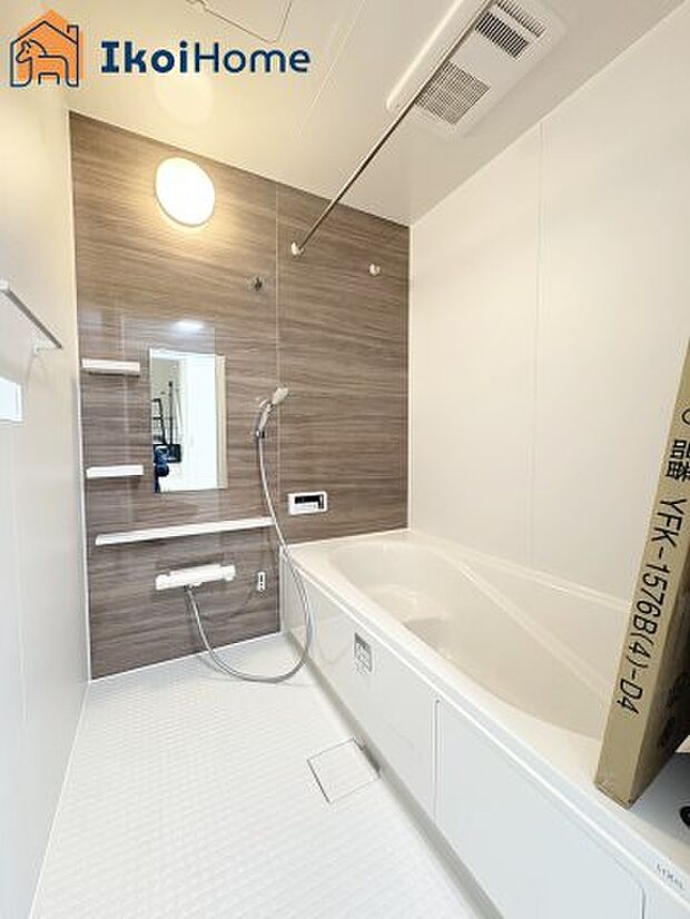 【風呂】【ホームページに現地動画掲載中】●年中無休：当日予約可●ゆったりご入浴いただける約1坪タイプの浴室