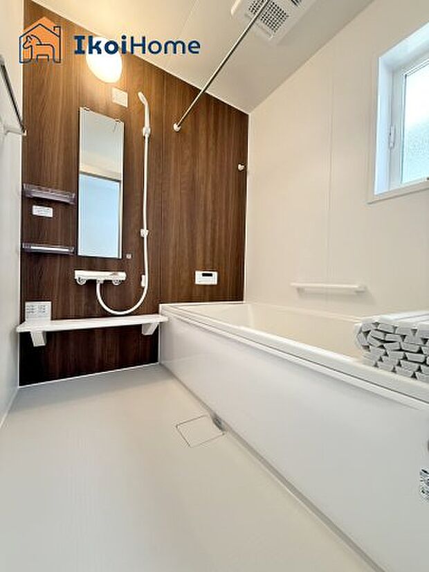 【風呂】【ホームページに現地動画掲載中】●年中無休：当日予約可●1坪タイプの広々したユニットバスになります