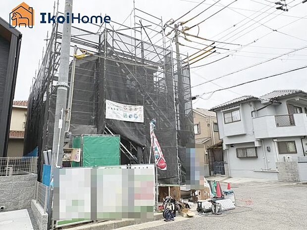 【外観】【ホームページに現地動画掲載中】●年中無休:当日予約可●角地で前面道路広々幅員約6m以上あります!