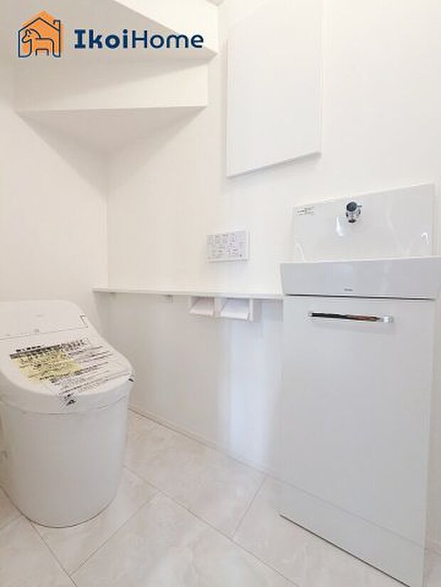 【トイレ】手洗い場もついており、トイレ後も清潔に保つことができます。