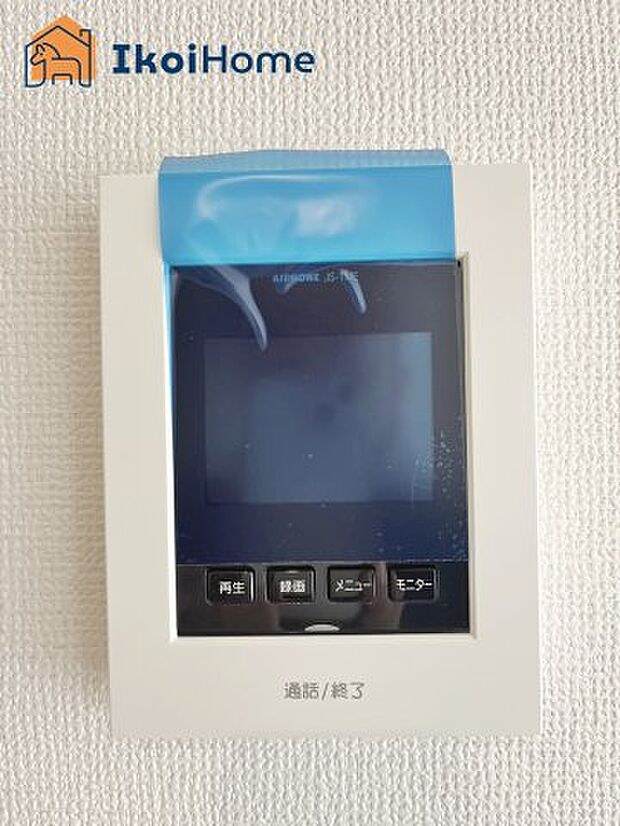 【TVモニターホン】施工例◆来客があった時にも画面越しに顔を確認できるほか、録画機能も付いているので安心です。