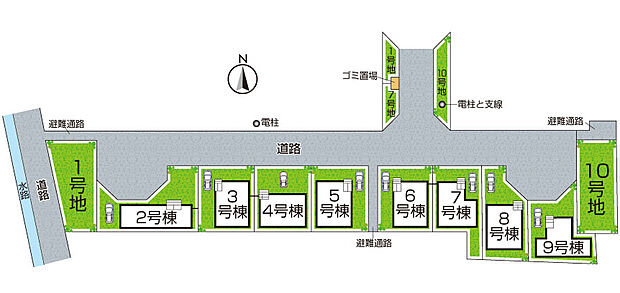 全10区画