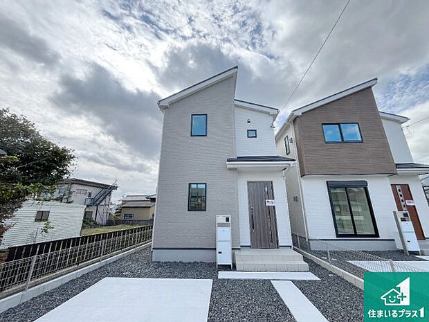 【外観】お客様に長く安心して住んでいだだける事にこだわった家づくり!住んでからのアフターサービスにもしっかりと取り組んでいます!