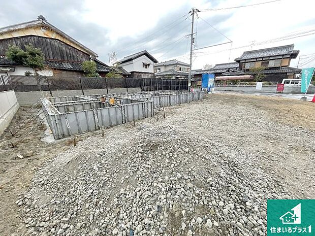 【外観】現在の進捗状況です！順調に作業進行中、完成が待ち遠しいです！詳細の間取り等、お気軽にお問い合わせください！