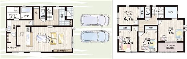 【3LDK+S(納戸)】○瀬田小学校・・・徒歩19分 ○瀬田中学校・・・徒歩14分