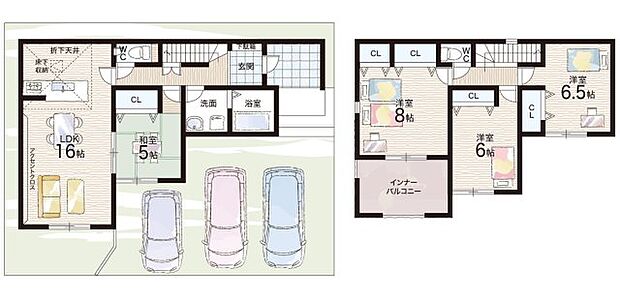 【4LDK】○和邇小学校・・・徒歩9分 ○志賀中学校・・・徒歩36分