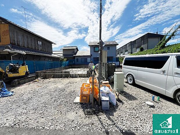 【外観】現在の進捗状況です！順調に作業進行中、完成が待ち遠しいです！詳細の間取り等、お気軽にお問い合わせください！