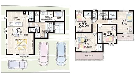 ○大宝小学校・・・徒歩6分 ○栗東西中学校・・・徒歩7分 