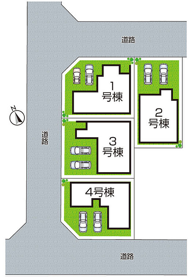全4区画