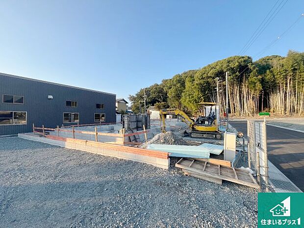 【外観】現在の進捗状況です!順調に作業進行中、完成が待ち遠しいです!詳細の間取り等、お気軽にお問い合わせください!