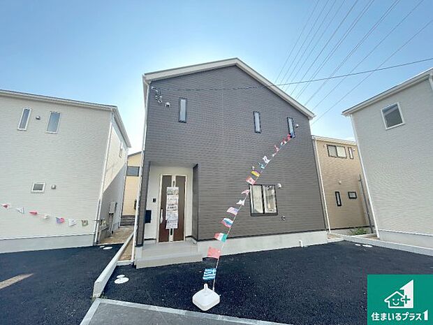 【外観】お客様に長く安心して住んでいだだける事にこだわった家づくり！住んでからのアフターサービスにもしっかりと取り組んでいます！