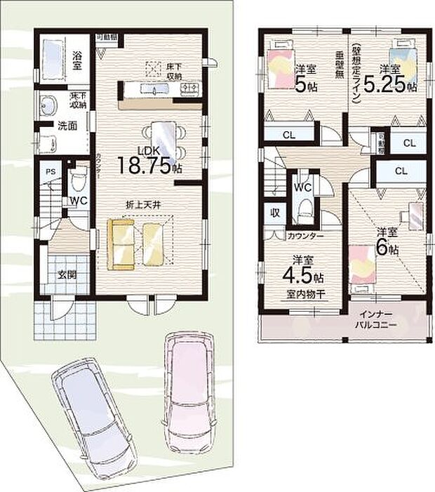【3LDK】○名谷小学校・・・徒歩18分 ○福田中学校・・・徒歩15分