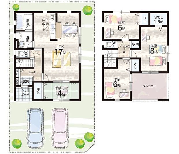 【3LDK】○西脇小学校・・・徒歩14分 ○西脇中学校・・・徒歩13分