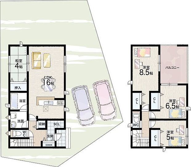 【4LDK】○八幡小学校・・・徒歩14分 ○夢前中学校・・・徒歩35分