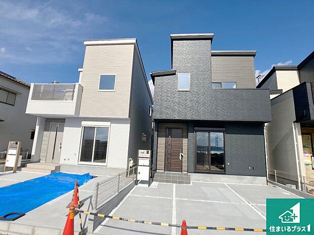 【外観】お客様に長く安心して住んでいだだける事にこだわった家づくり！住んでからのアフターサービスにもしっかりと取り組んでいます！