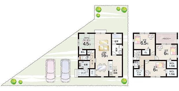 【3LDK+S(納戸)】○安室小学校・・・徒歩１２分 ○安室中学校・・・徒歩２１分