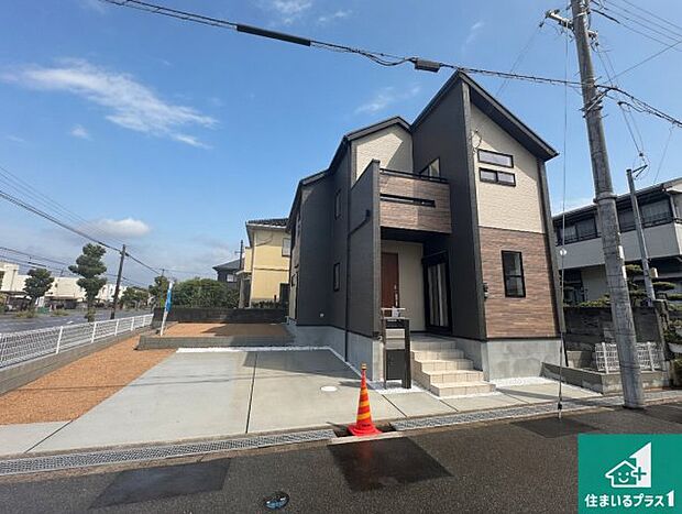 【外観】お客様に長く安心して住んでいだだける事にこだわった家づくり！住んでからのアフターサービスにもしっかりと取り組んでいます！