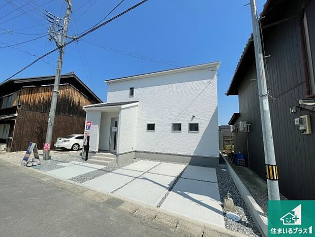 【外観】お客様に長く安心して住んでいだだける事にこだわった家づくり!住んでからのアフターサービスにもしっかりと取り組んでいます!