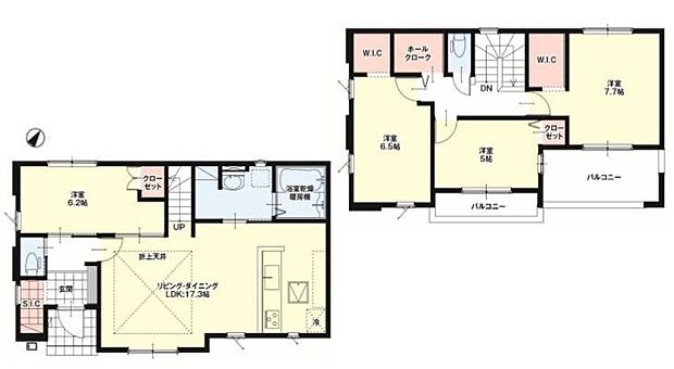 (1号棟)、価格3799万円、4LDK、土地面積174.21m2、建物面積114.84m2