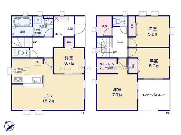 (1号棟)、価格3377万円、4LDK+S、土地面積130.14m2、建物面積101.87m2