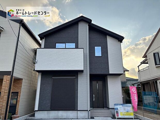 【現地外観写真】完成しております！内覧可能です！事前予約制にて承っております。現地ご見学の際はお気軽にお問い合わせ下さい☆