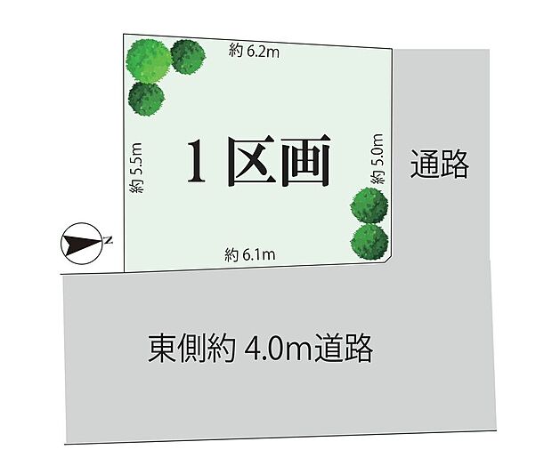 【区画図】こだわりを込めたプランをご用意しました。