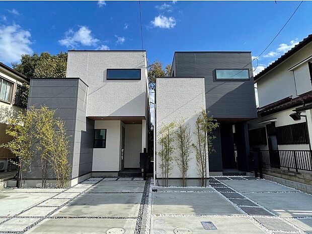 【建物プラン例　（外観写真）】【施工例】