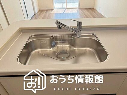 浄水器内臓ハンドシャワー付シンク