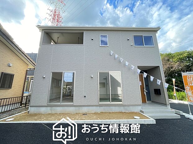 【現地写真(外観)【2号地】】健康被害に配慮したもっとも安全性の高い建材を採用し、シックハウス対策をしております。