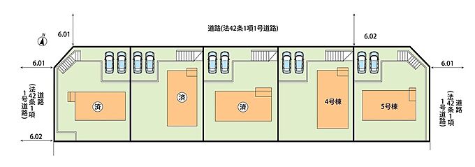 Cradle garden 瑞浪市学園台 第2期 全5邸
