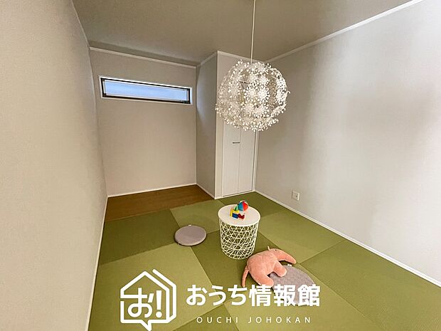 【現地写真(和室)】大壁仕様の新和室。くつろぎの空間です。