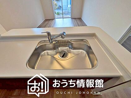 浄水器内臓型ハンドシャワー付シンク