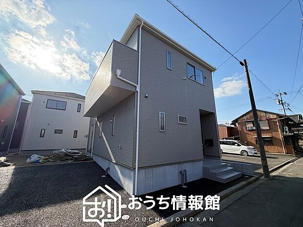 【現地写真（外観）【１号地】】耐震等級最高「３」取得で基準の１.５倍の性能・耐震強度で安心できます。