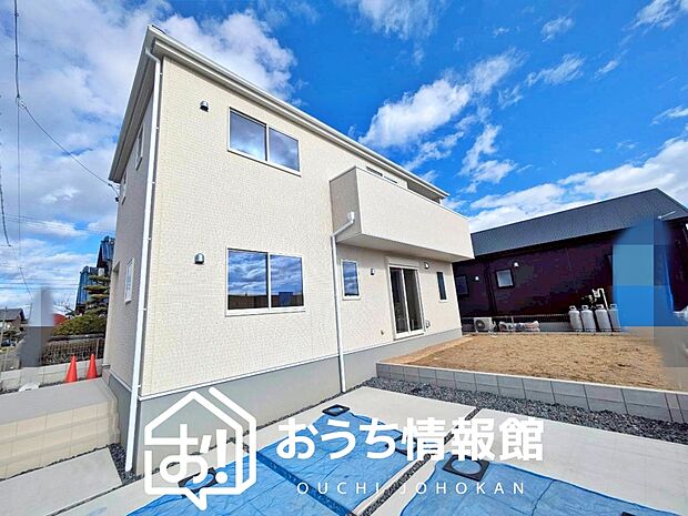 【現地写真(外観)】耐震等級最高「3」取得で基準の1.5倍の性能・耐震強度で安心できます。