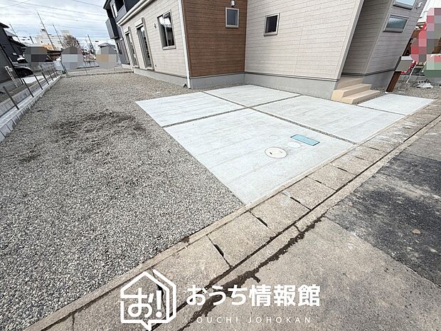 【現地写真（外観）【３号地】】健康被害に配慮したもっとも安全性の高い建材を採用し、シックハウス対策をしております。