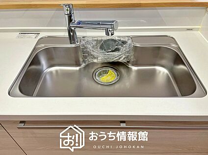 浄水器内臓ハンドシャワー付シンク