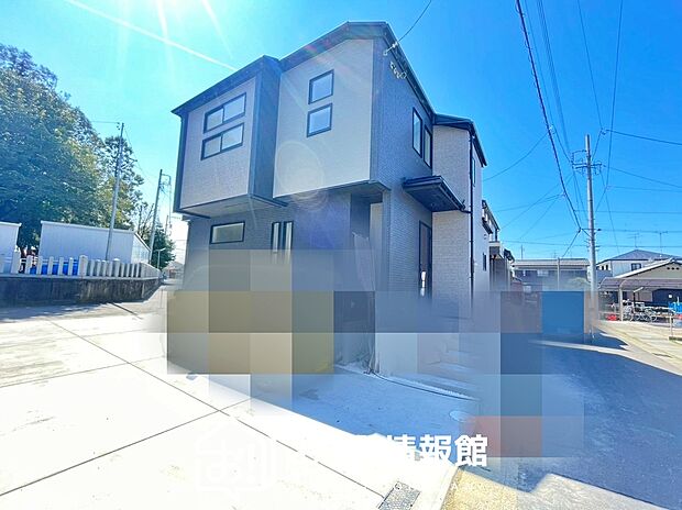 【現地写真（外観）】耐震等級最高「３」取得で基準の１.５倍の性能・耐震強度で安心できます。