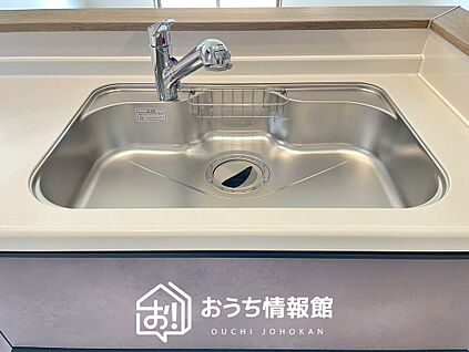 浄水器内臓ハンドシャワー付シンク