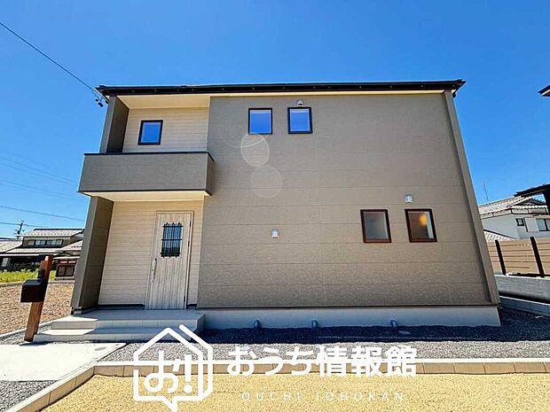 【現地写真(外観)【3号地】】健康被害に配慮したもっとも安全性の高い建材を採用し、シックハウス対策をしております。