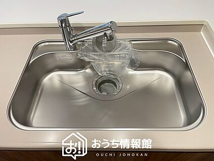 浄水器内臓型ハンドシャワー付シンク