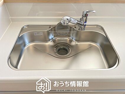 浄水器内臓ハンドシャワー付シンク