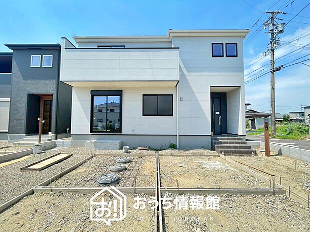 【現地写真(外観)【3号地】】健康被害に配慮したもっとも安全性の高い建材を採用し、シックハウス対策をしております。