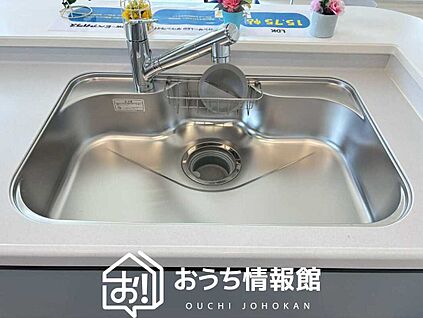 浄水器内臓型ハンドシャワー付シンク