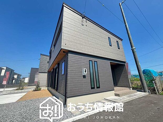 【現地写真（外観）【Ｂ号地】】健康被害に配慮したもっとも安全性の高い建材を採用し、シックハウス対策をしております。